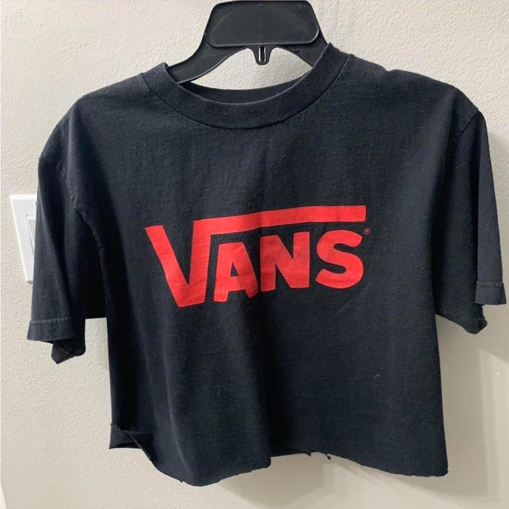 Vans red and black Tee